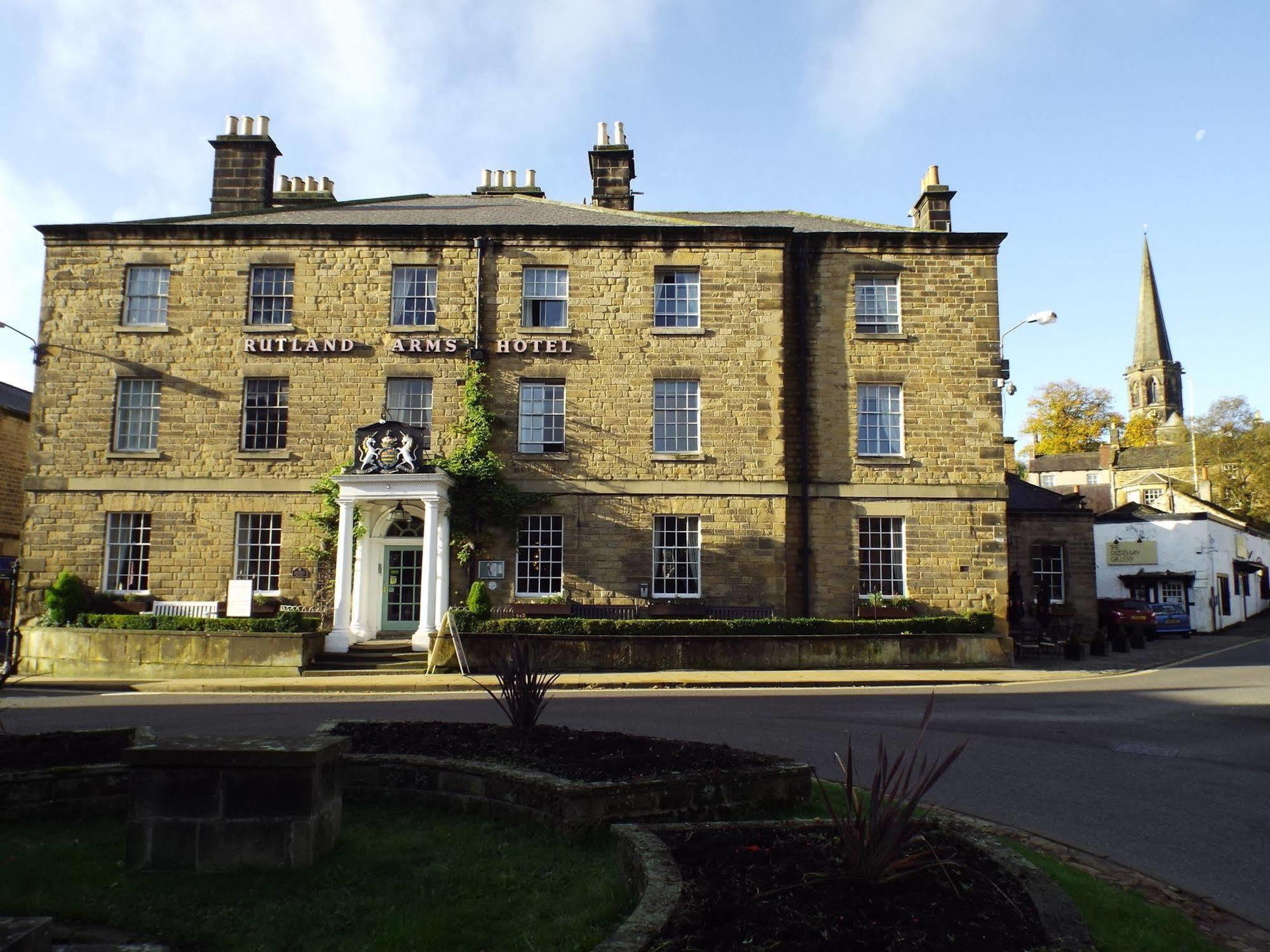 The Rutland Arms Hotel, Bakewell, Derbyshire المظهر الخارجي الصورة